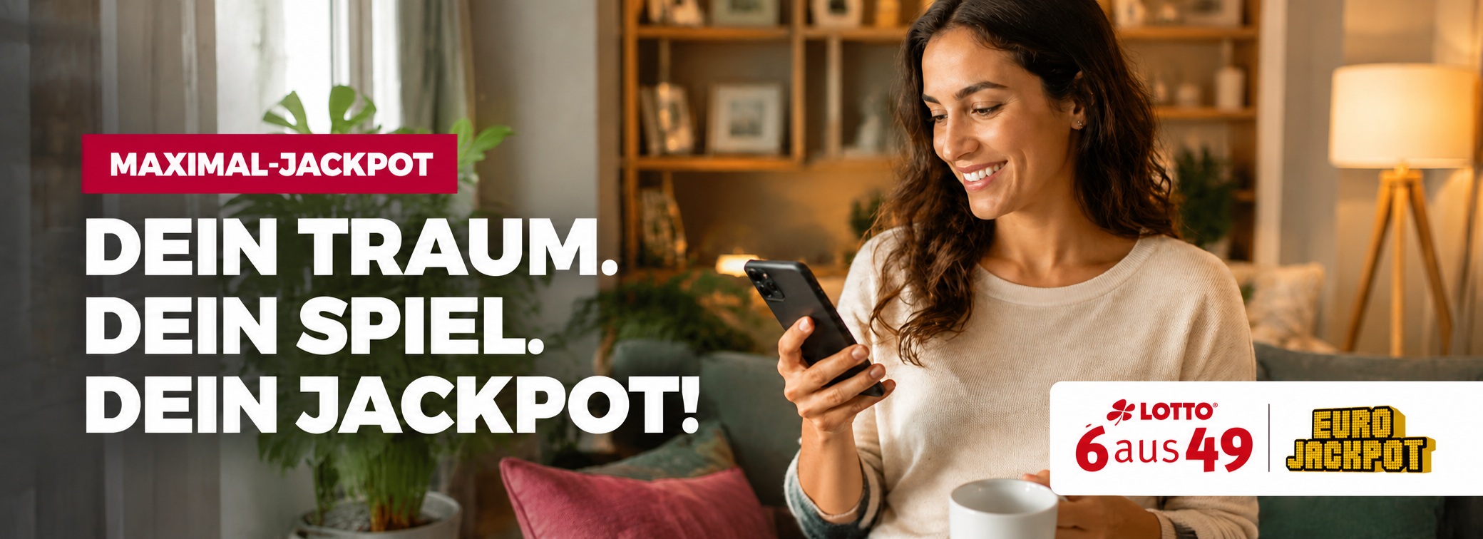 Maximal-Jackpot: Dein Traum. Dein Spiel. Dein Jackpot! - Lotto 6aus49 und Eurojackpot
